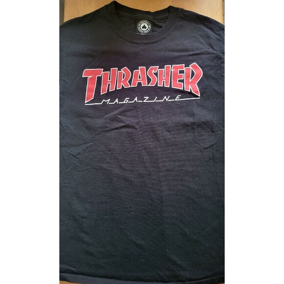 Thrasher Magazine Tee Black Size Small - Picture 3 of 5